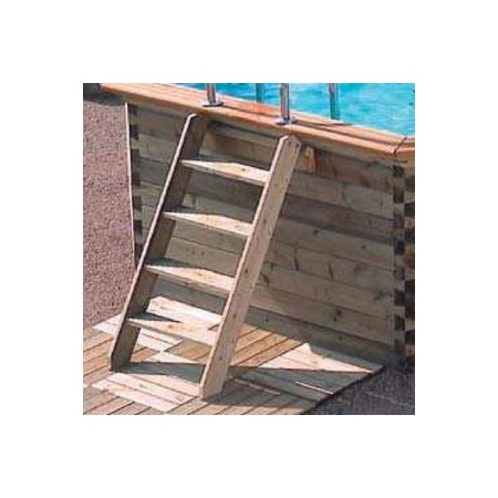 ESCALIER BOIS EXOTIQUE